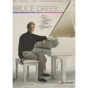 To Know Your Heart Piano Book
